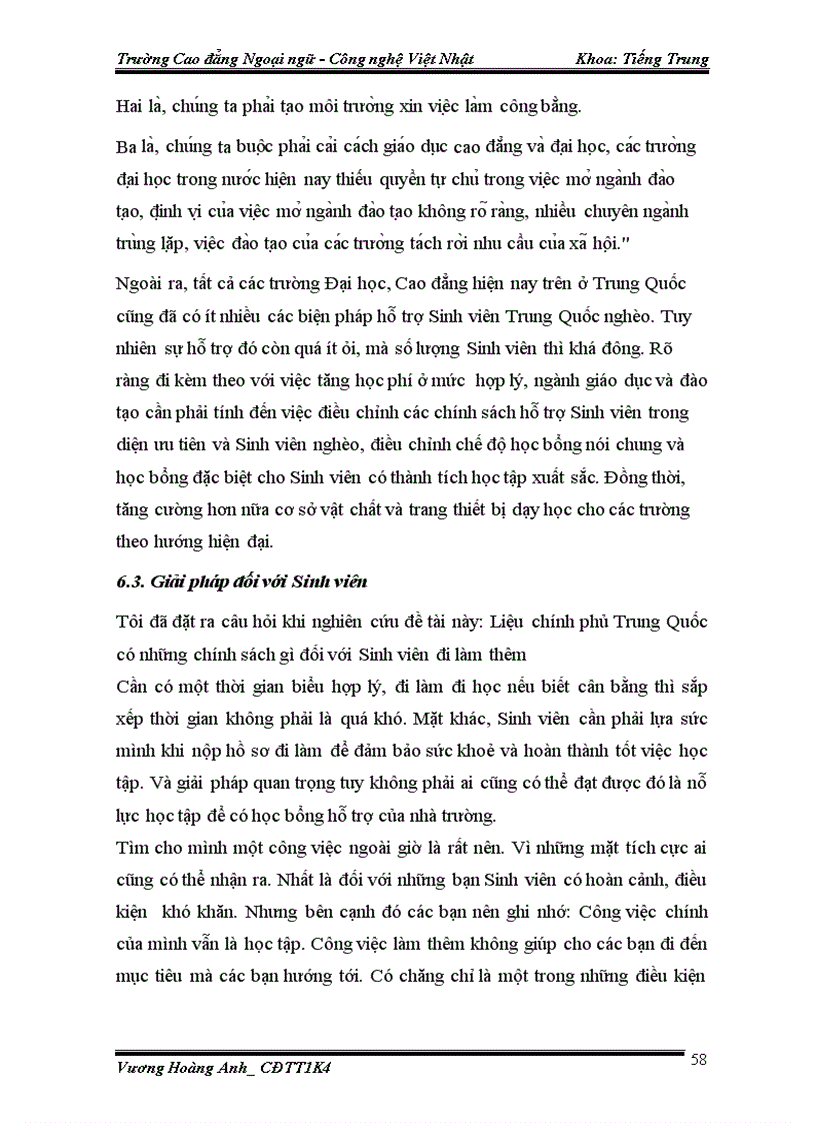 image for page Sinh viên trung quốc với công việc làm thêm