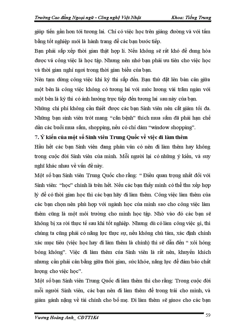 image for page Sinh viên trung quốc với công việc làm thêm