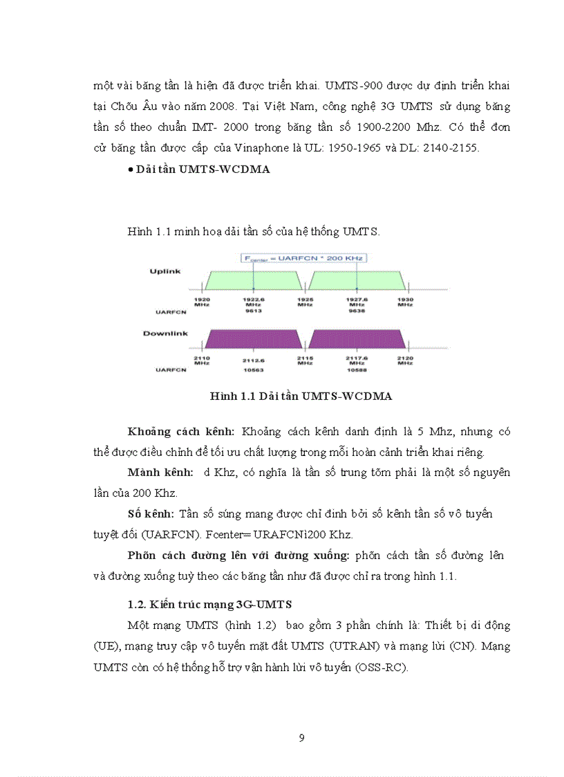 image for page Tối ưu chỉ số KPI mạng vô tuyến 3G UMTS 1
