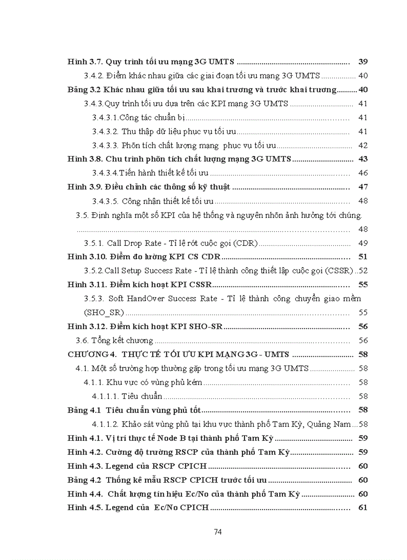 image for page Tối ưu chỉ số KPI mạng vô tuyến 3G UMTS 1