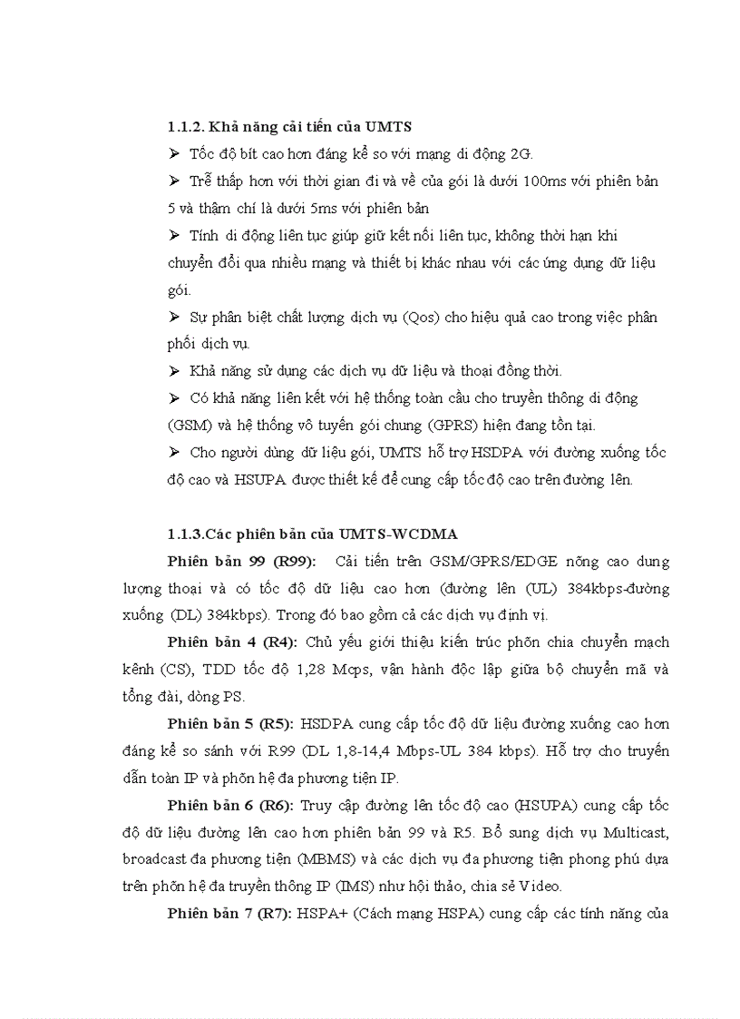 image for page Tối ưu chỉ số KPI mạng vô tuyến 3G UMTS 3