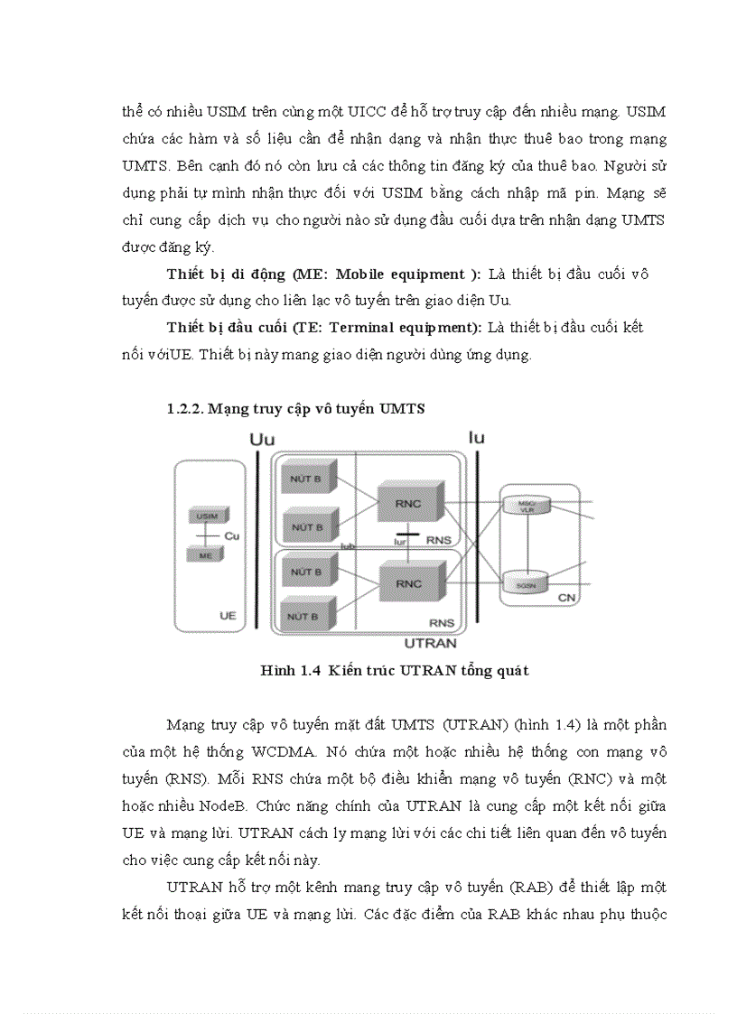 image for page Tối ưu chỉ số KPI mạng vô tuyến 3G UMTS 3