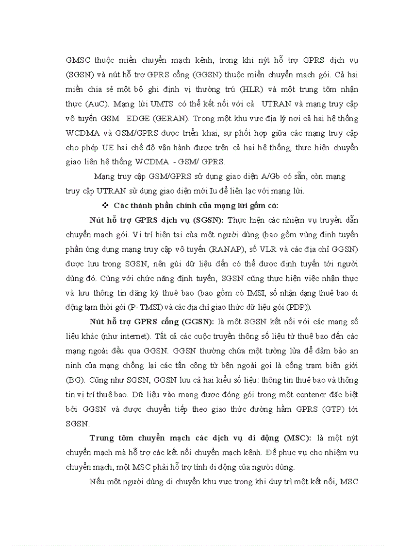 image for page Tối ưu chỉ số KPI mạng vô tuyến 3G UMTS 3