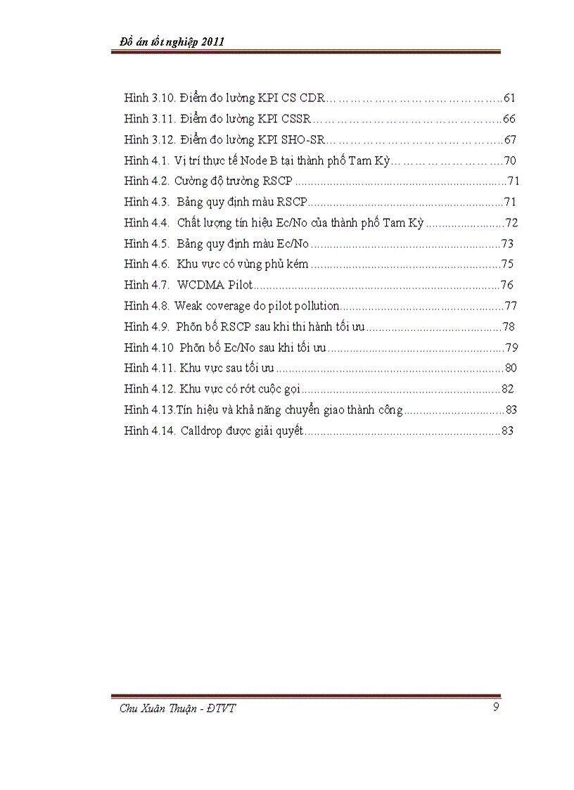 image for page Tối ưu chỉ số KPI mạng vô tuyến 3G UMTS 6
