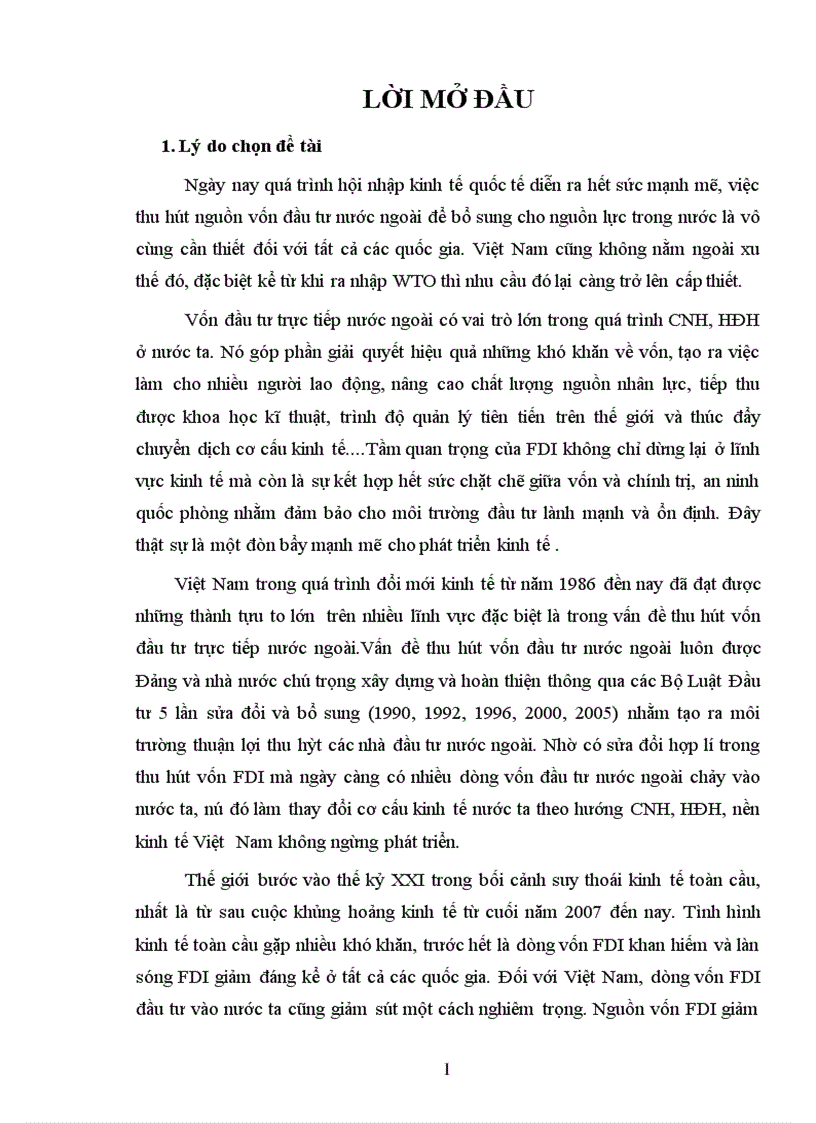 image for page Giải pháp tăng cường thu hút FDI tại Việt Nam trong bối cảnh suy thoái kinh tế toàn cầu 1