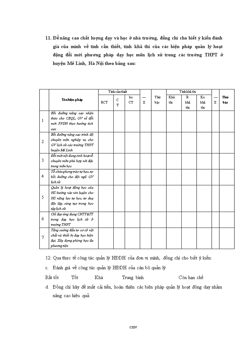 image for page Quản lý hoạt động đổi mới phương pháp dạy học môn lịch sử ở các trường phổ thông huyện Mê Linh Hà Nội