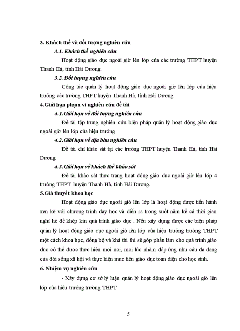 image for page Biện pháp quản lý hoạt động giáo dục ngoài giờ lên lớp của hiệu trưởng trường trung học phổ thông huyện thanh hà tỉnh hải dương
