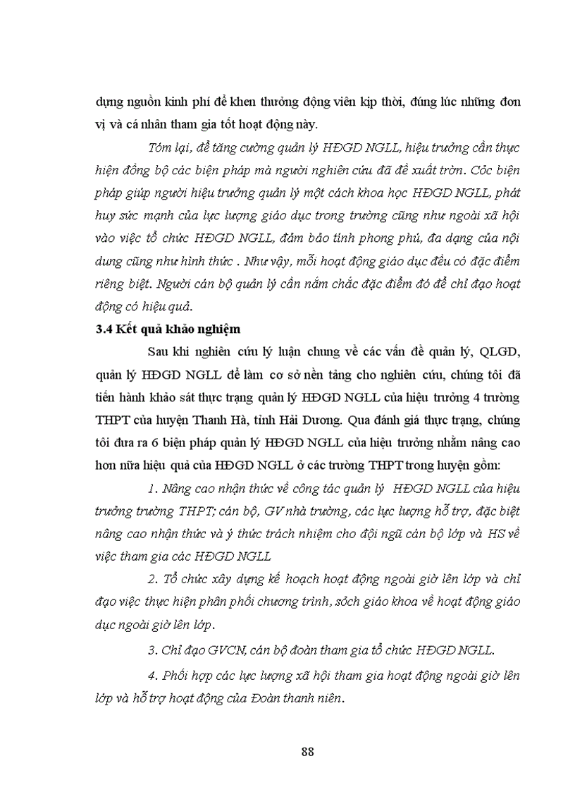 image for page Biện pháp quản lý hoạt động giáo dục ngoài giờ lên lớp của hiệu trưởng trường trung học phổ thông huyện thanh hà tỉnh hải dương