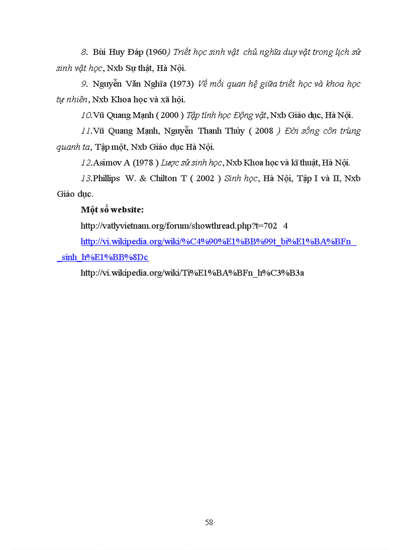 image for page Sinh học trong việc giảng dạy các nguyên lý và các quy luật cơ bản của phép biện chứng duy vật