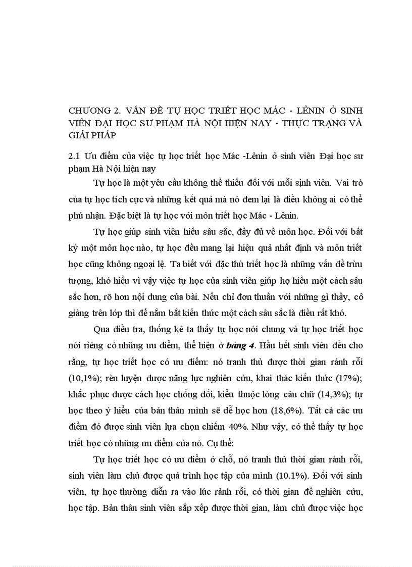 image for page Vấn đề tự học triết học Mác Lênin ở sinh viên trường Đại học Sư phạm Hà Nội hiện nay
