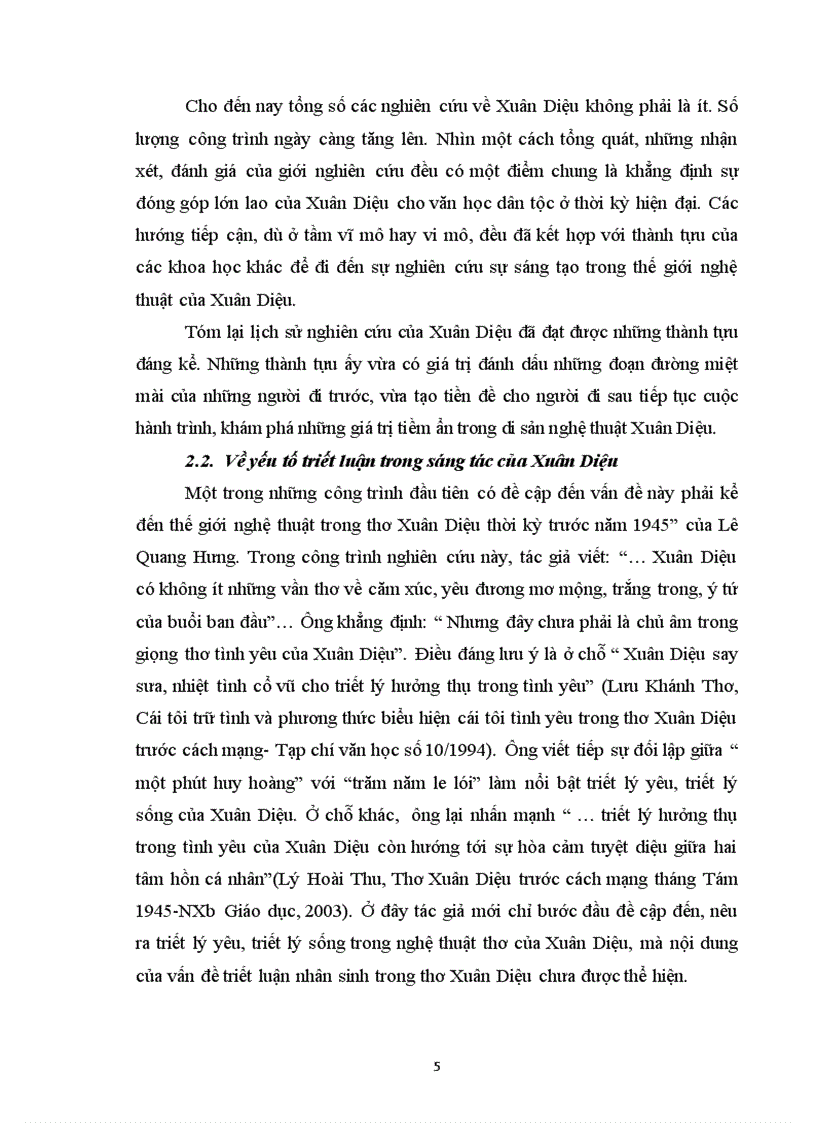 image for page Triết luận nhân sinh trong thơ Xuân Diệu