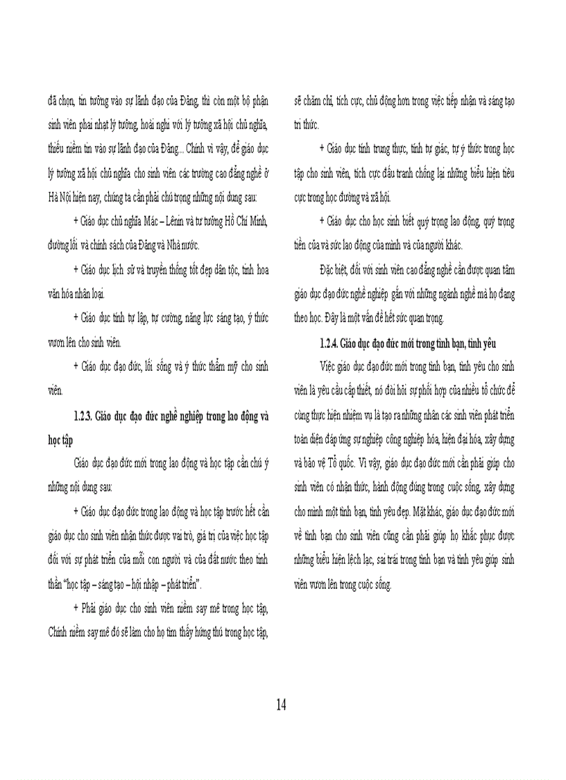 image for page Giáo dục đạo đức mới cho sinh viên các trường cao đẳng nghề ở hà nội trong xu thế hội nhập quốc tế hiện nay
