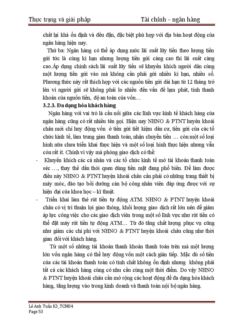 image for page Thực trạng huy động vốn tại phòng giao dịch nhno và ptnt huyện khoái châu