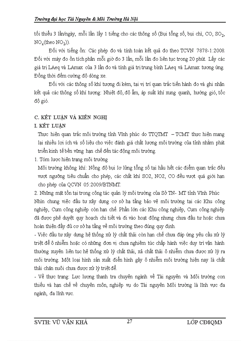 image for page Quy trình thiết kế chương trình quan trắc môi trường