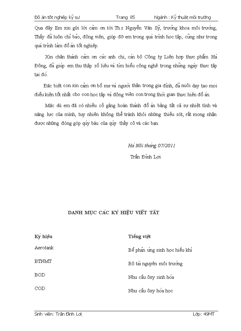 image for page Nghiên cứu thiết kế trạm xử lý nước thải cho nhà máy sản xuất bia Hado