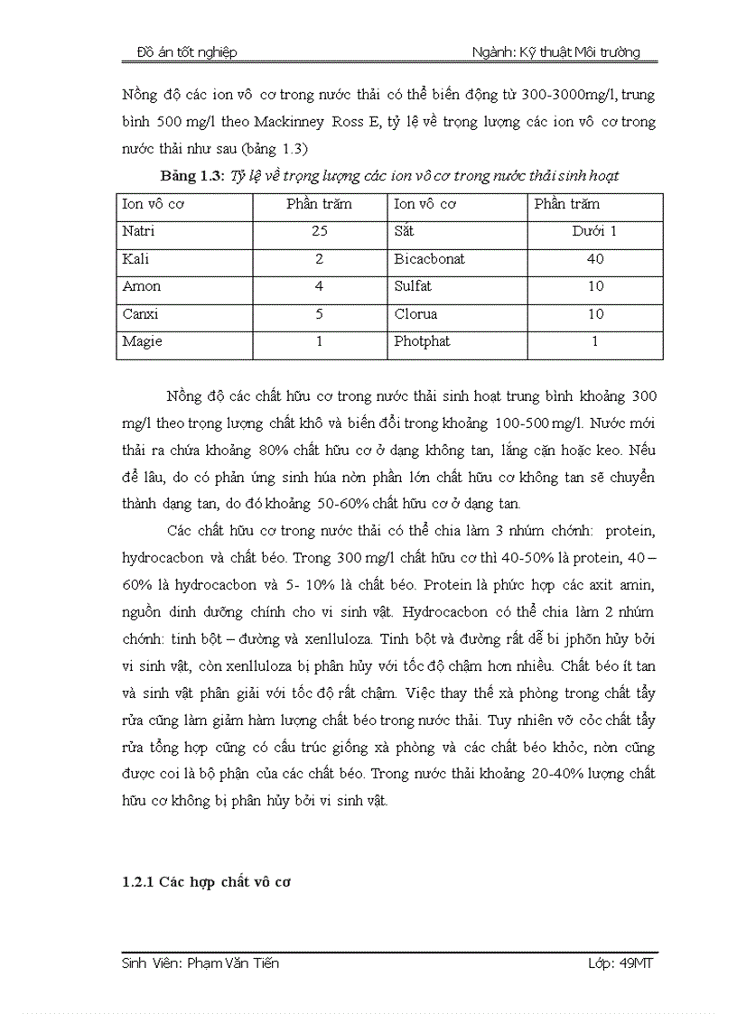 image for page Nghiên cứu thực nghiệm khả năng xử lý nước thải sinh hoạt bằng phương pháp lọc sinh học sử dụng một số vật liệu đơn giản