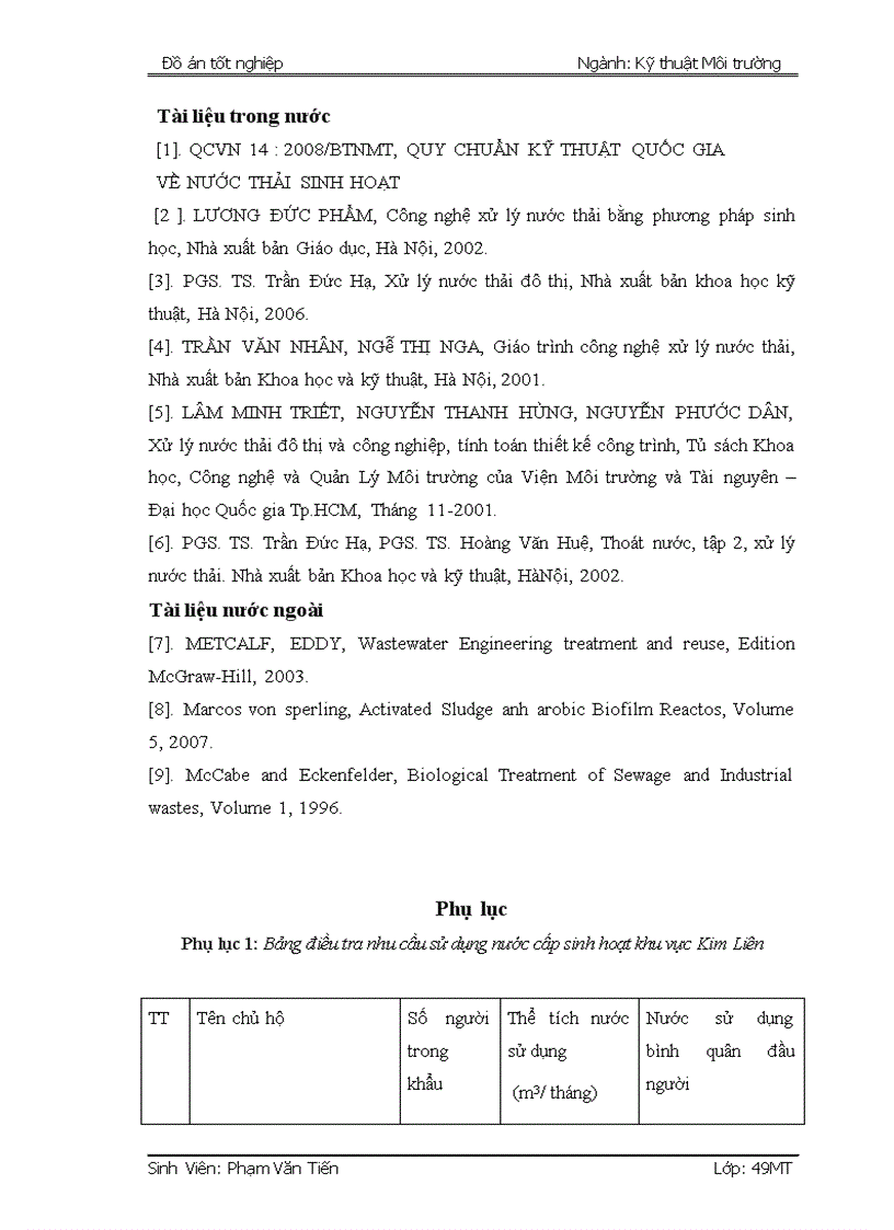 image for page Nghiên cứu thực nghiệm khả năng xử lý nước thải sinh hoạt bằng phương pháp lọc sinh học sử dụng một số vật liệu đơn giản