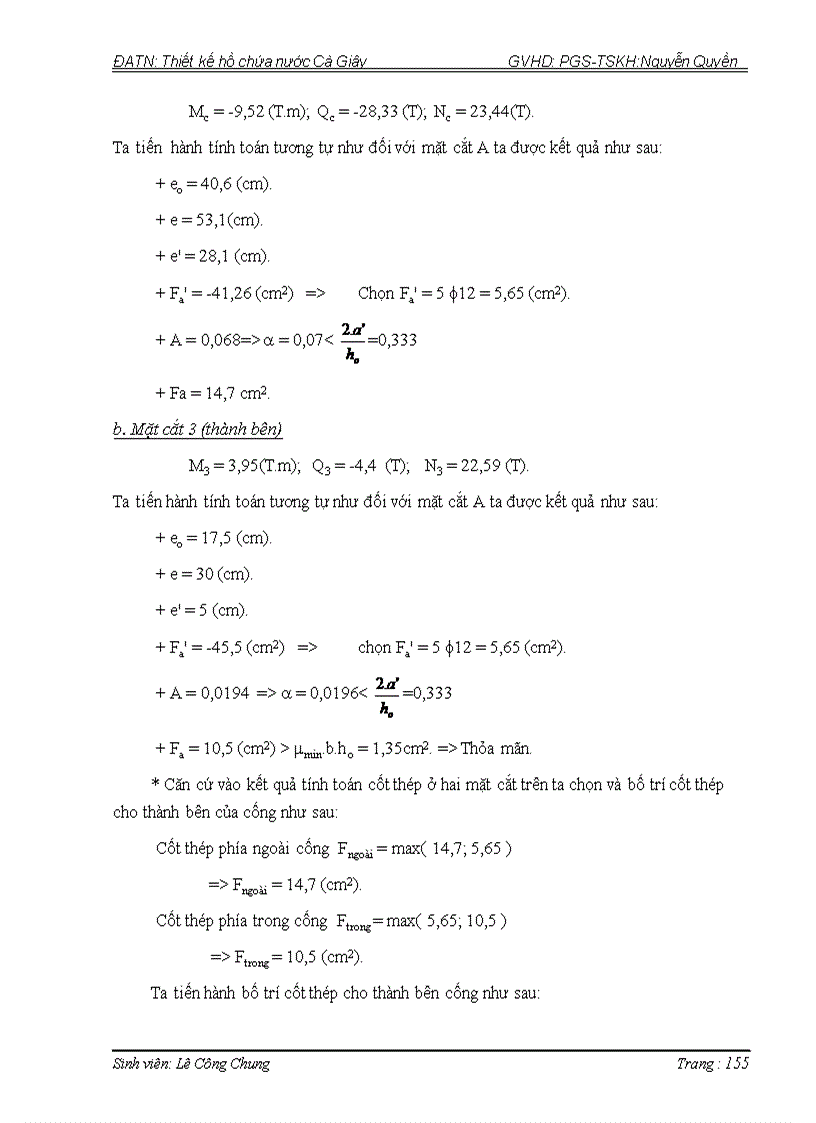 image for page Thiết kế hồ chứa nước Cà Giây
