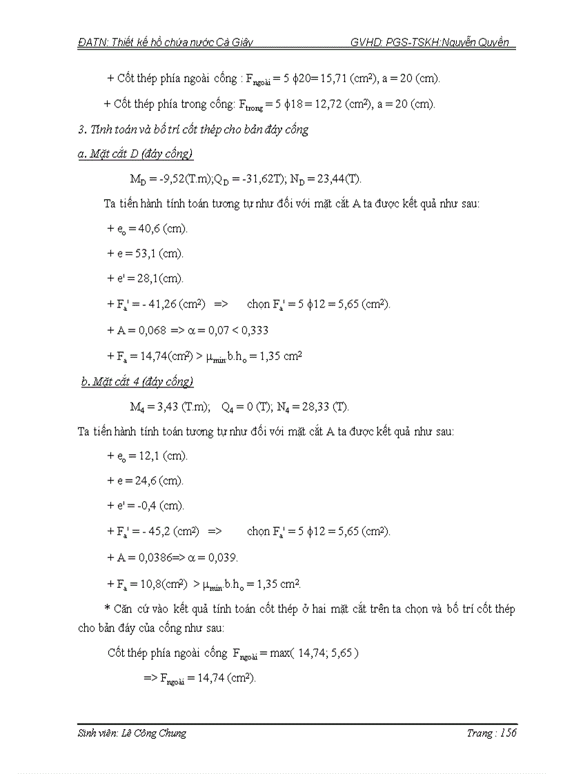 image for page Thiết kế hồ chứa nước Cà Giây