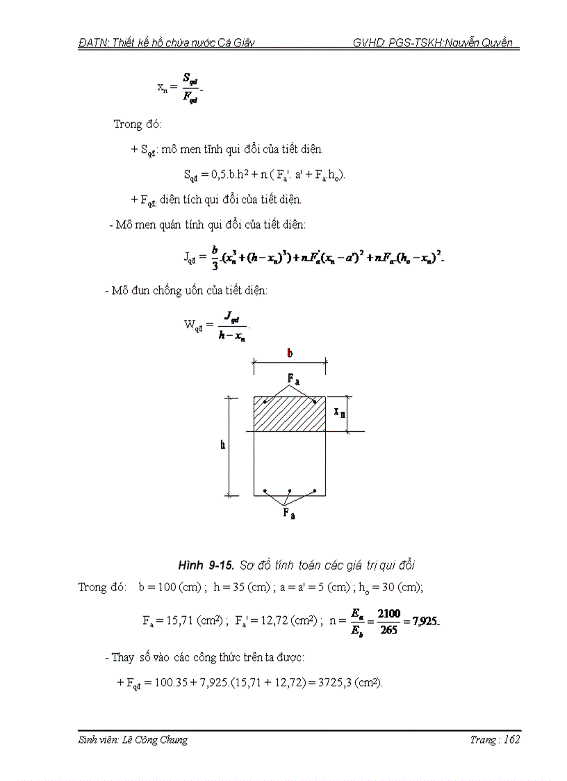image for page Thiết kế hồ chứa nước Cà Giây