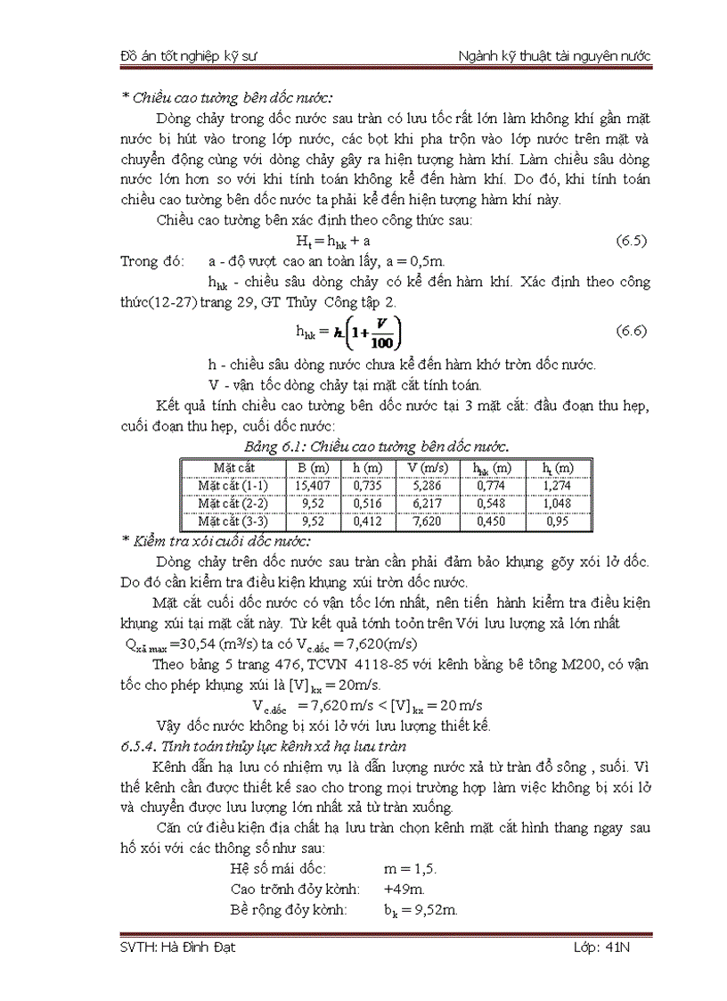 image for page Thiết kế cụm đầu mối hồ yên hồng ba vì hà nội phương án 3