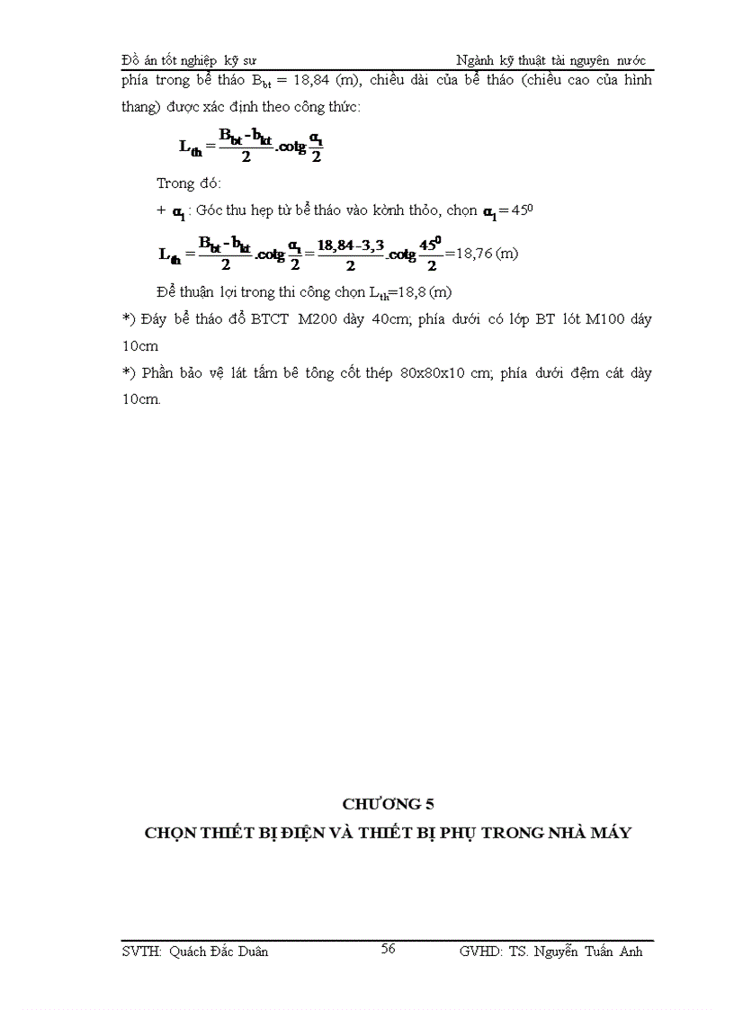 image for page Thiết kế trạm bơm tiêu Cổ Đô Ba Vì Hà Nội phương án 2