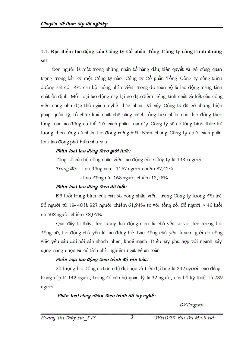 image for page Hoàn thiện kế toán tiền lương và các khoản trích theo lương tại Công ty Cổ phần Tổng Công ty công trình đường sắt 1