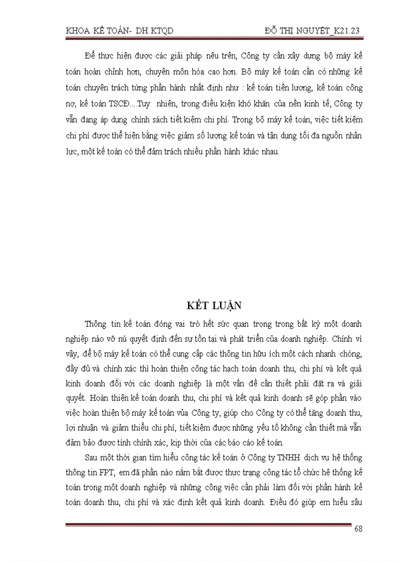 image for page Kế toán doanh thu chi phí và xác định kết quả kinh doanh tại Công ty TNHH dịch vụ hệ thống thông tin FPT 3