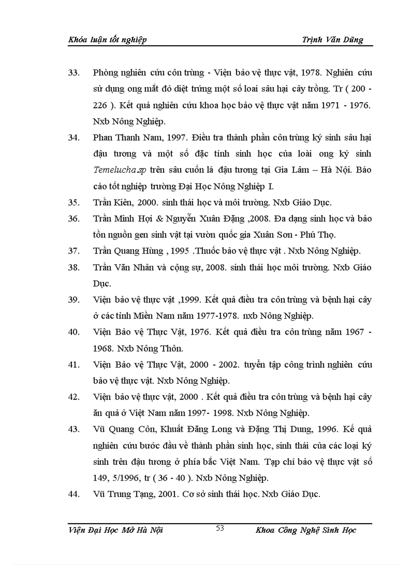 image for page Điều tra thành phần sự đa dạng sinh học của các loài côn trùng gây hại và thiên địch của chúng trên cây đậu tương và nghiên cứu các đặc điểm hình thái sinh học sinh thái của loài sâu róm 4 gù Dasichira spp