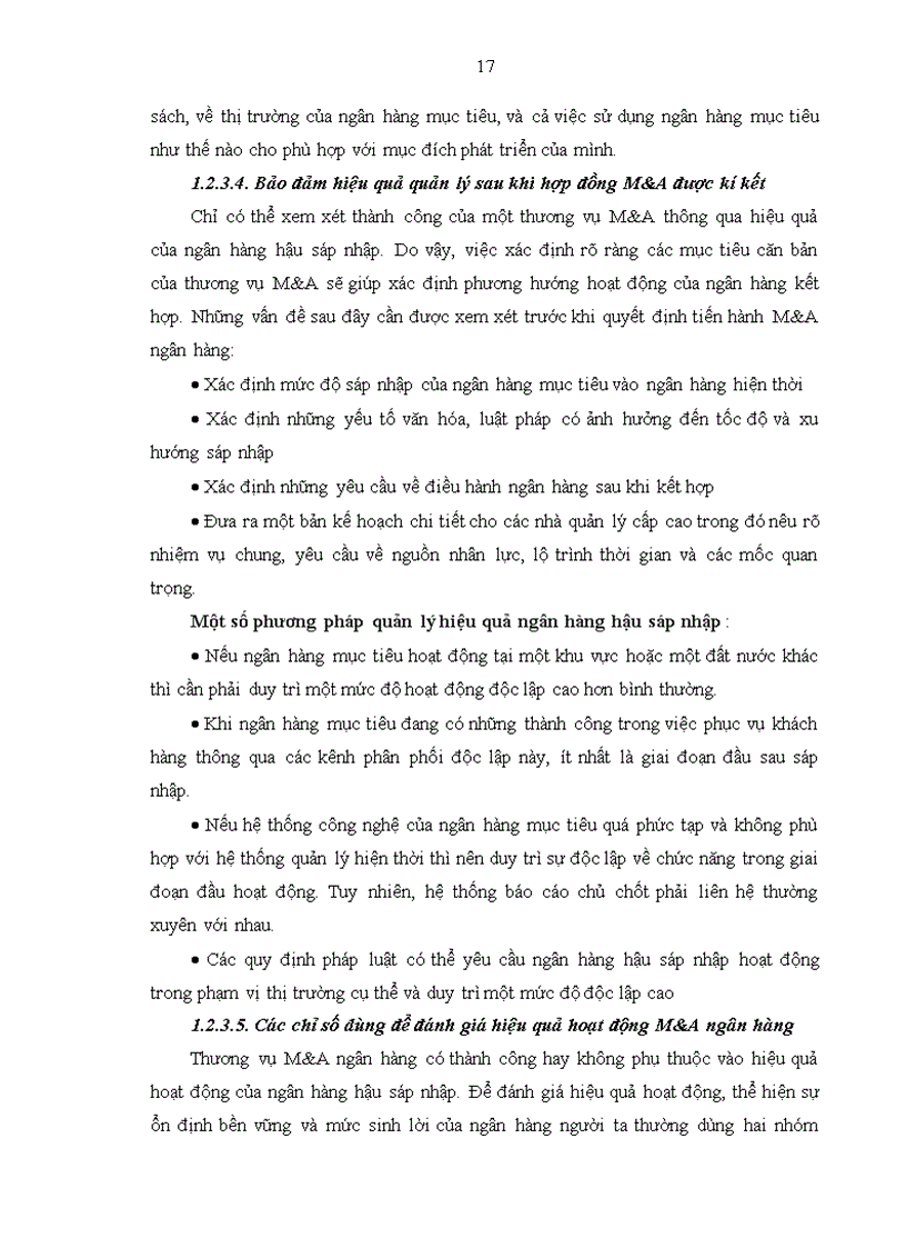 image for page Hoạt động sáp nhập và mua lại trong ngành ngân hàng trên thế giới bài học kinh nghiệm cho Việt Nam