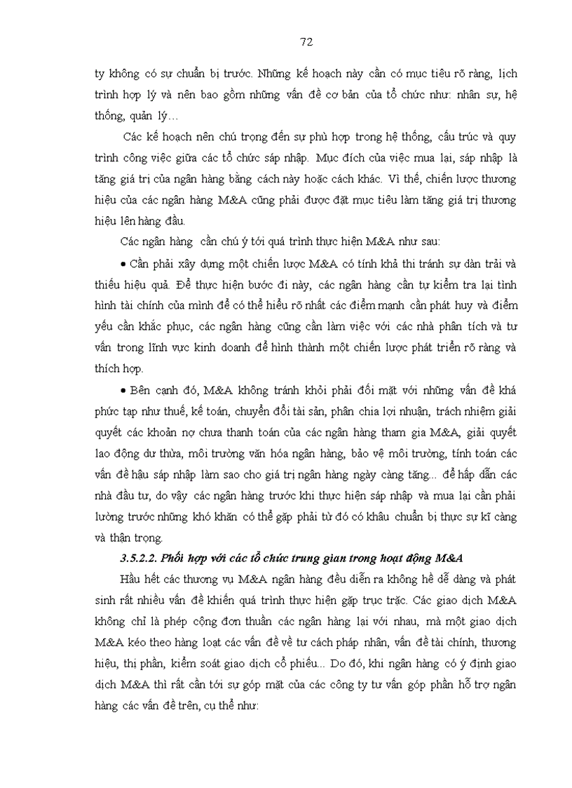 image for page Hoạt động sáp nhập và mua lại trong ngành ngân hàng trên thế giới bài học kinh nghiệm cho Việt Nam