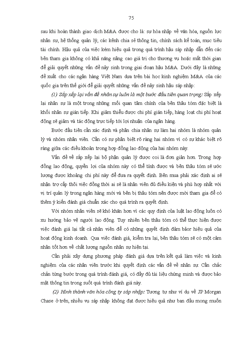 image for page Hoạt động sáp nhập và mua lại trong ngành ngân hàng trên thế giới bài học kinh nghiệm cho Việt Nam