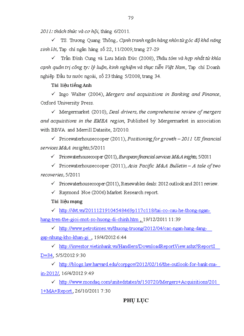 image for page Hoạt động sáp nhập và mua lại trong ngành ngân hàng trên thế giới bài học kinh nghiệm cho Việt Nam