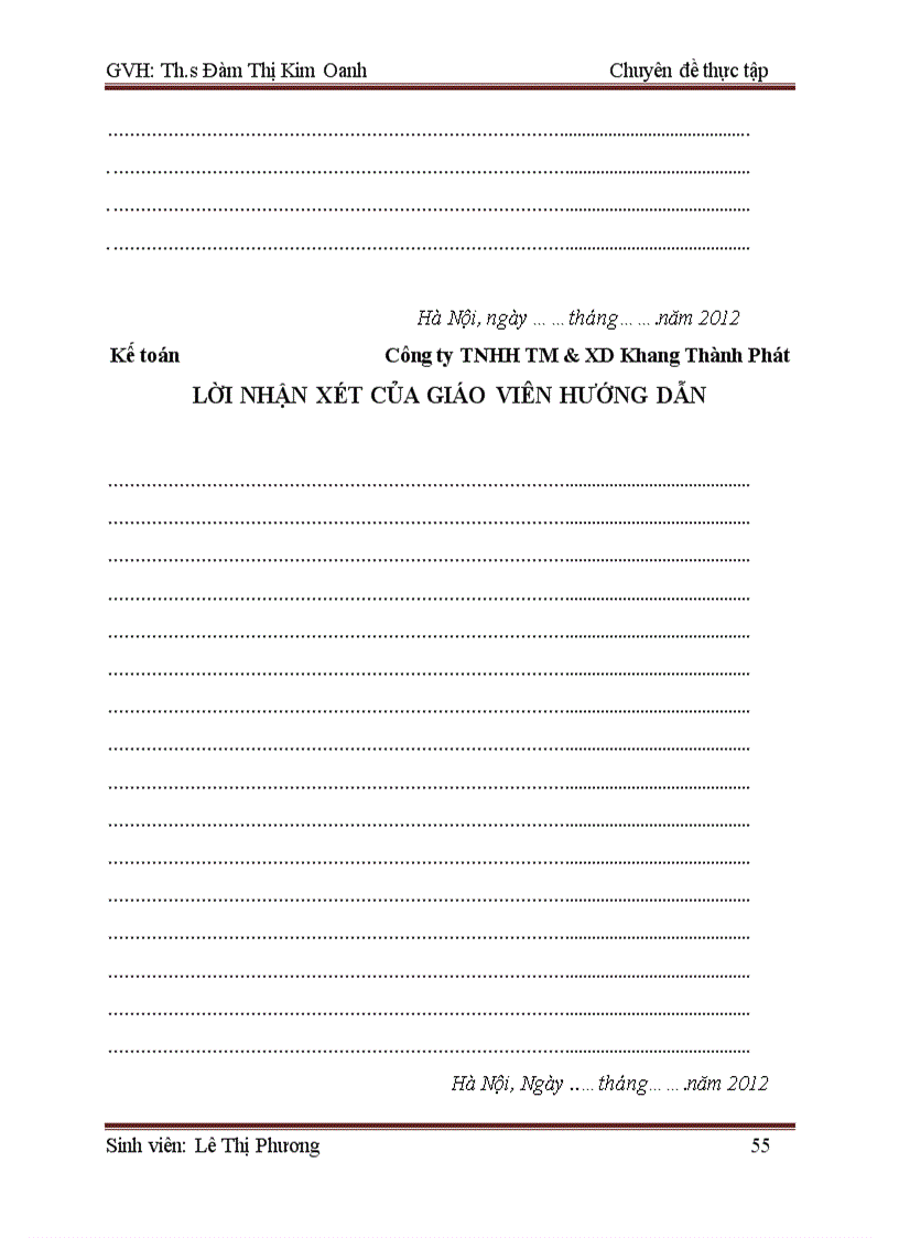 image for page Hoàn thiện kế toán nguyên vật liệu tại công ty TNHH TM XD Khang Thành Phát 1