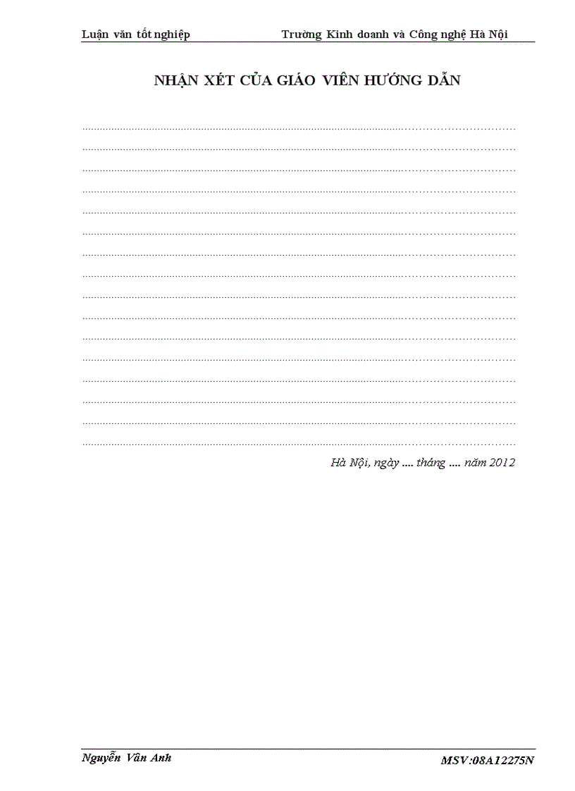 image for page Thực trạng cho vay tiêu dùng tại NHNo PTNT TP Thái Bình