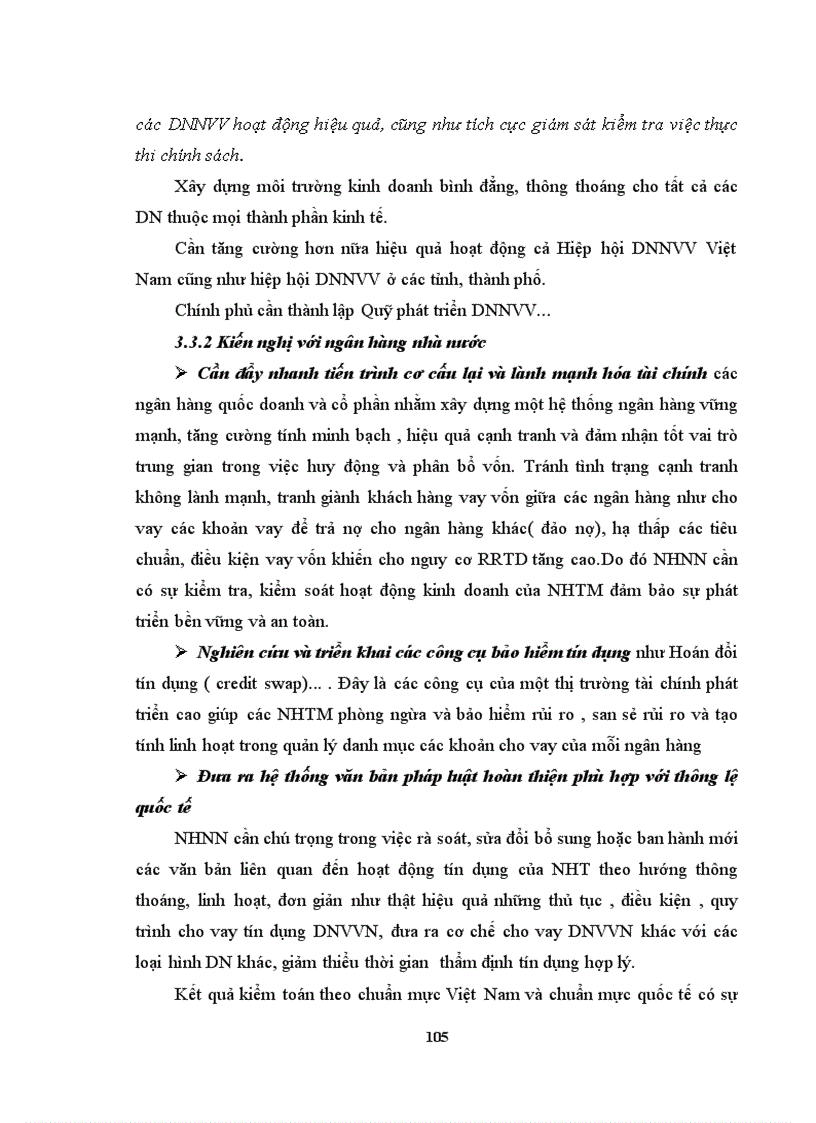 image for page Giải pháp phòng ngừa và hạn chế rủi ro tín dụng trong cho vay DNNVV tại NHTMCP Quân đội chi nhánh Hoàng Quốc Việt 1