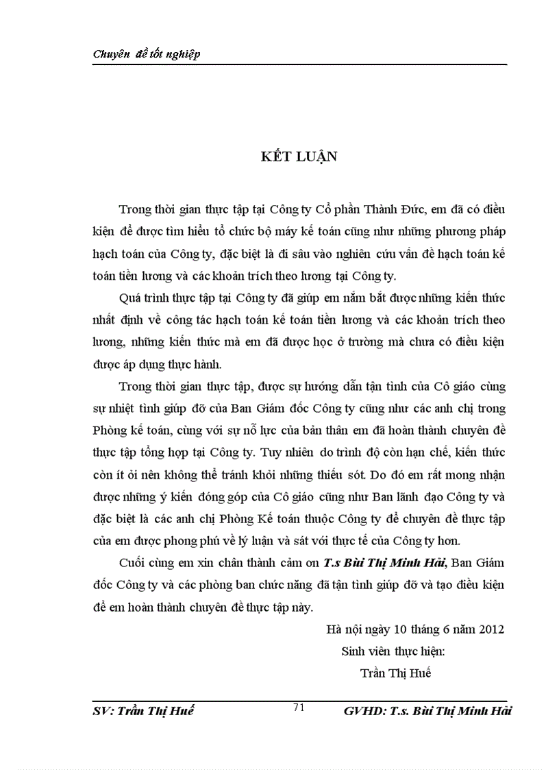 image for page Hoàn thiện kế toán tiền lương và các khoản trích theo lương tại Công ty Cổ phần Thành Đức