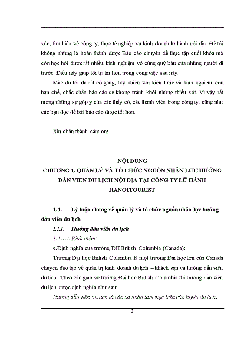 image for page Công tác tổ chức và quản lý nhằm nâng cao chất lượng nguồn nhân lực hướng dẫn viên du lịch nội địa tại công ty Lữ hành HanoiTourist 4
