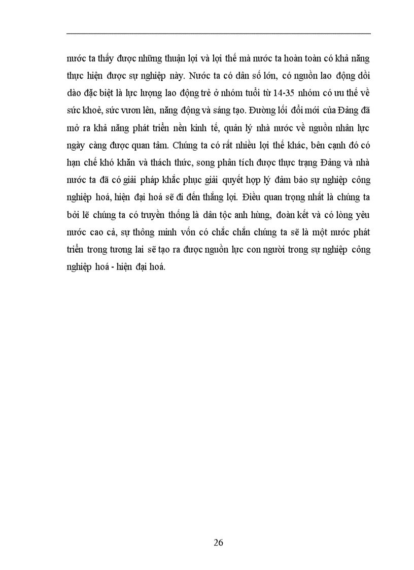 image for page Thực trạng và giải pháp để nâng cao hiệu quả của đào tạo và sử dụng nguồn nhân lực phục vụ cho sự nghiệp công nghiệp hoá hiện đại hoá ở Việt Nam