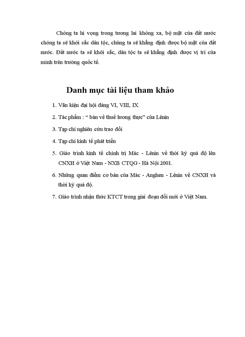 image for page Phân tích cơ cấu kinh tế nhiều thành phần ở nước ta mà đại hội Đảng IX đ nêu và ích lợi của việc sử dụng nó vào việc phát triển KT XH ở trong thời kỳ quá độ lên CNXH ở Việt Nam