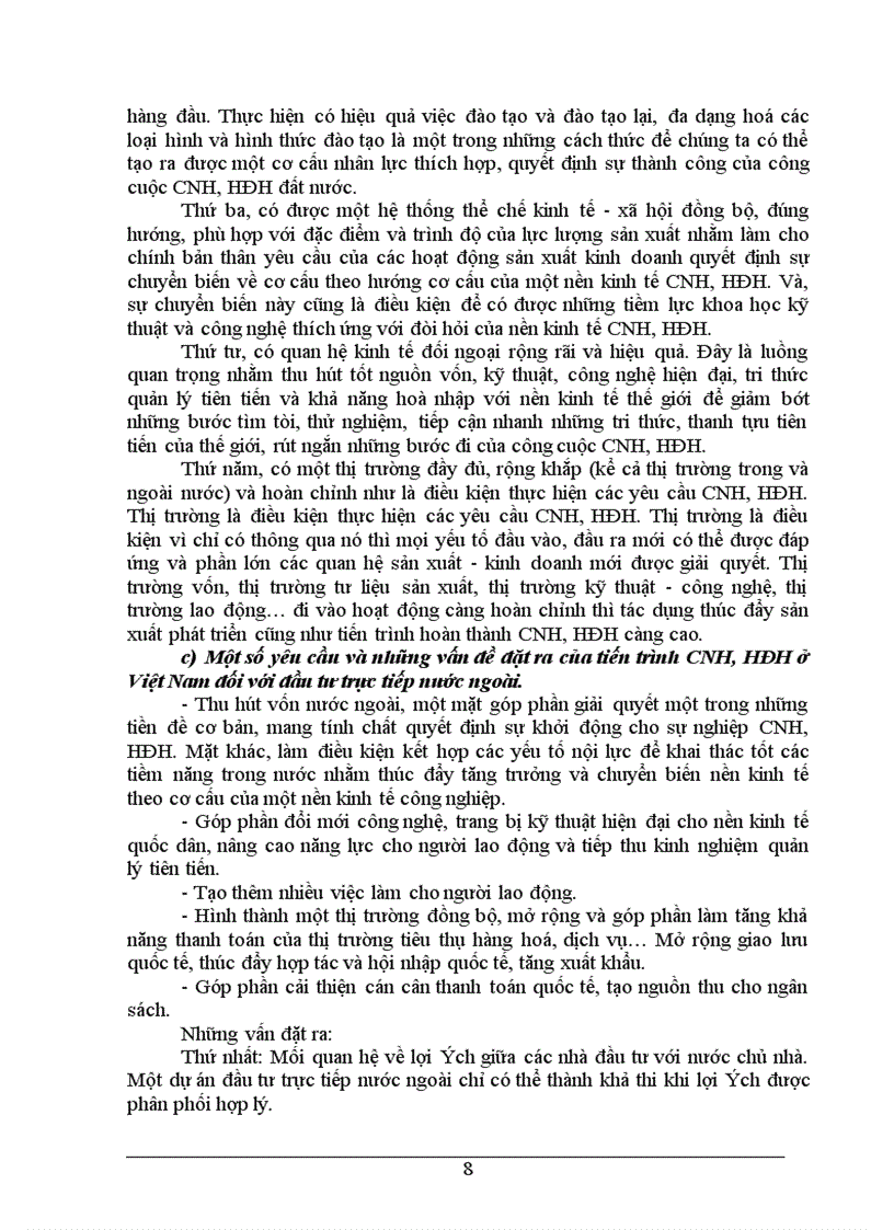 image for page Vấn đề thu hút đầu tư trực tiếp nước ngoài FDI ở Việt Nam