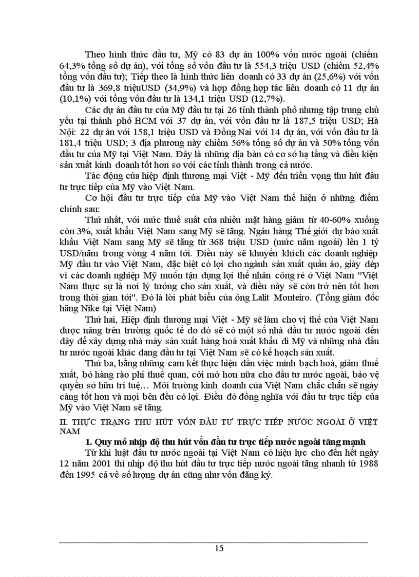 image for page Vấn đề thu hút đầu tư trực tiếp nước ngoài FDI ở Việt Nam