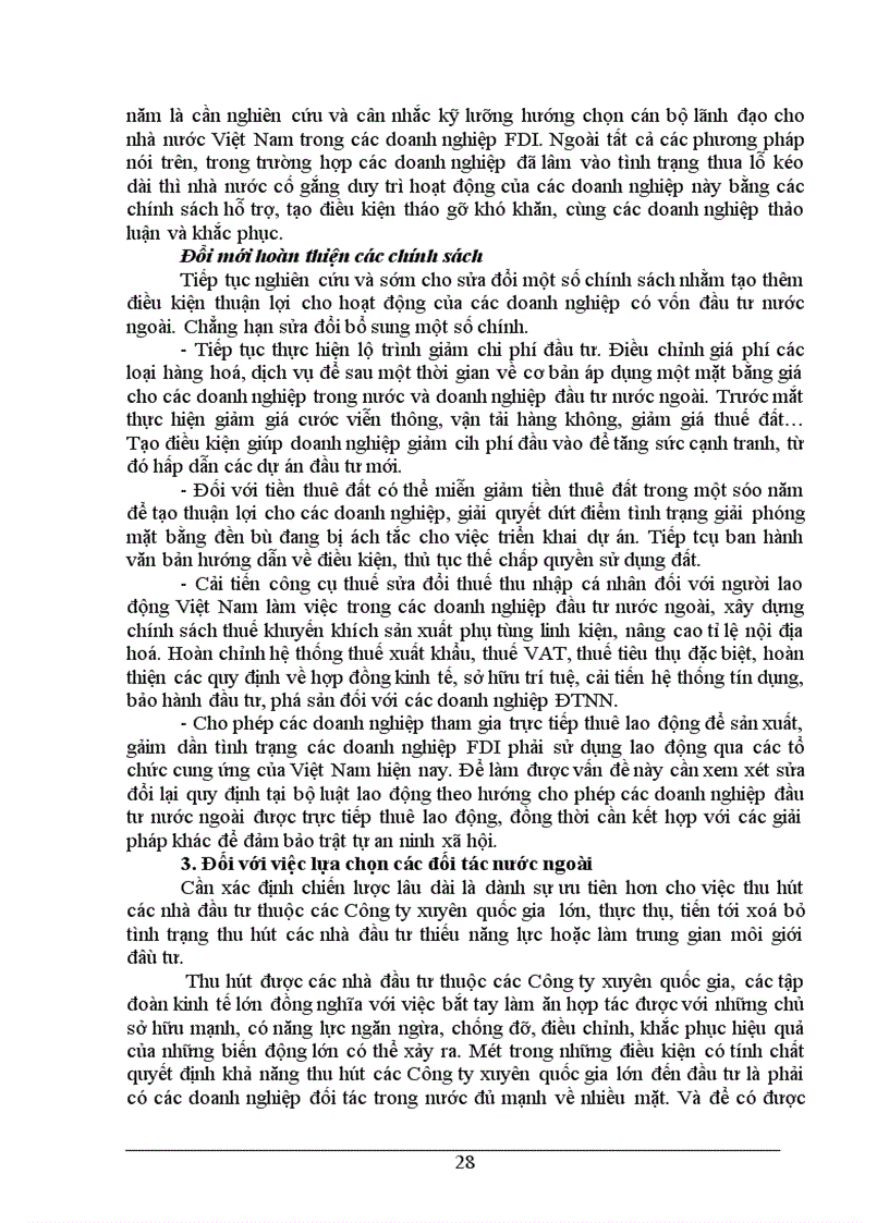 image for page Vấn đề thu hút đầu tư trực tiếp nước ngoài FDI ở Việt Nam