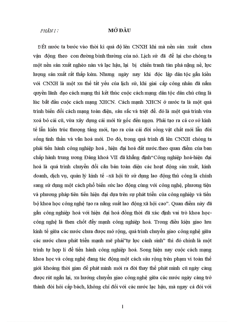 image for page Ảnh hưởng của cách mạng khoa học công nghệ đến quá trình công nghiệp hoá hiện đại hoá