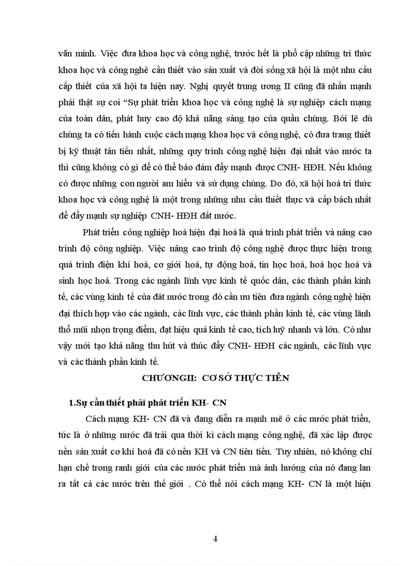 image for page Ảnh hưởng của cách mạng khoa học công nghệ đến quá trình công nghiệp hoá hiện đại hoá