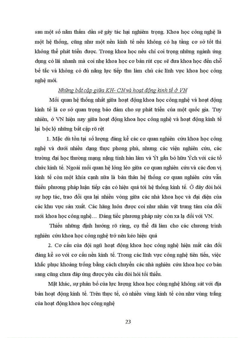 image for page Ảnh hưởng của cách mạng khoa học công nghệ đến quá trình công nghiệp hoá hiện đại hoá