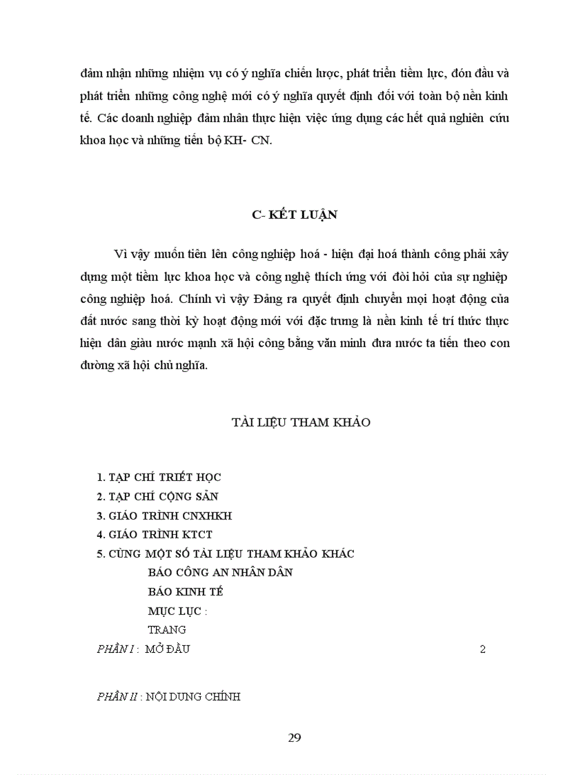 image for page Ảnh hưởng của cách mạng khoa học công nghệ đến quá trình công nghiệp hoá hiện đại hoá