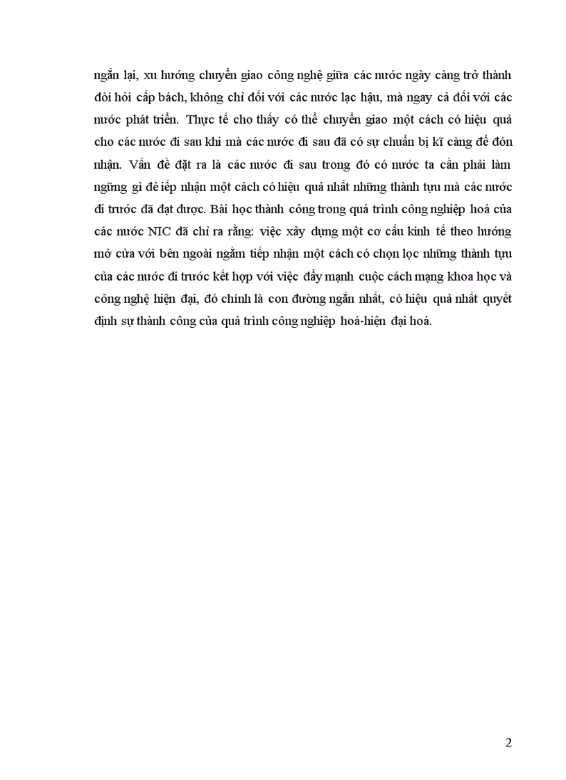 image for page Ảnh hưởng của cách mạng khoa học công nghệ đến quá trình công nghiệp hoá hiện đại hoá 1