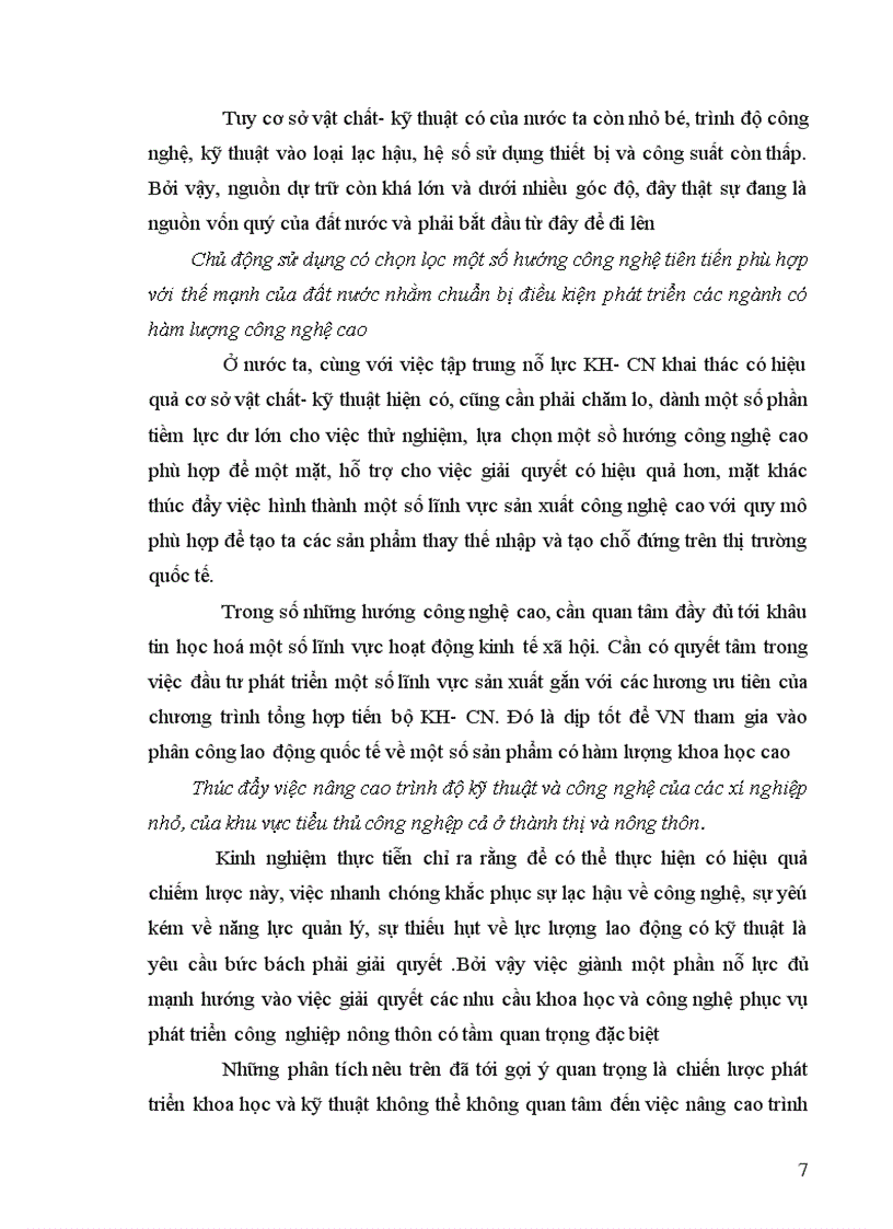 image for page Ảnh hưởng của cách mạng khoa học công nghệ đến quá trình công nghiệp hoá hiện đại hoá 1