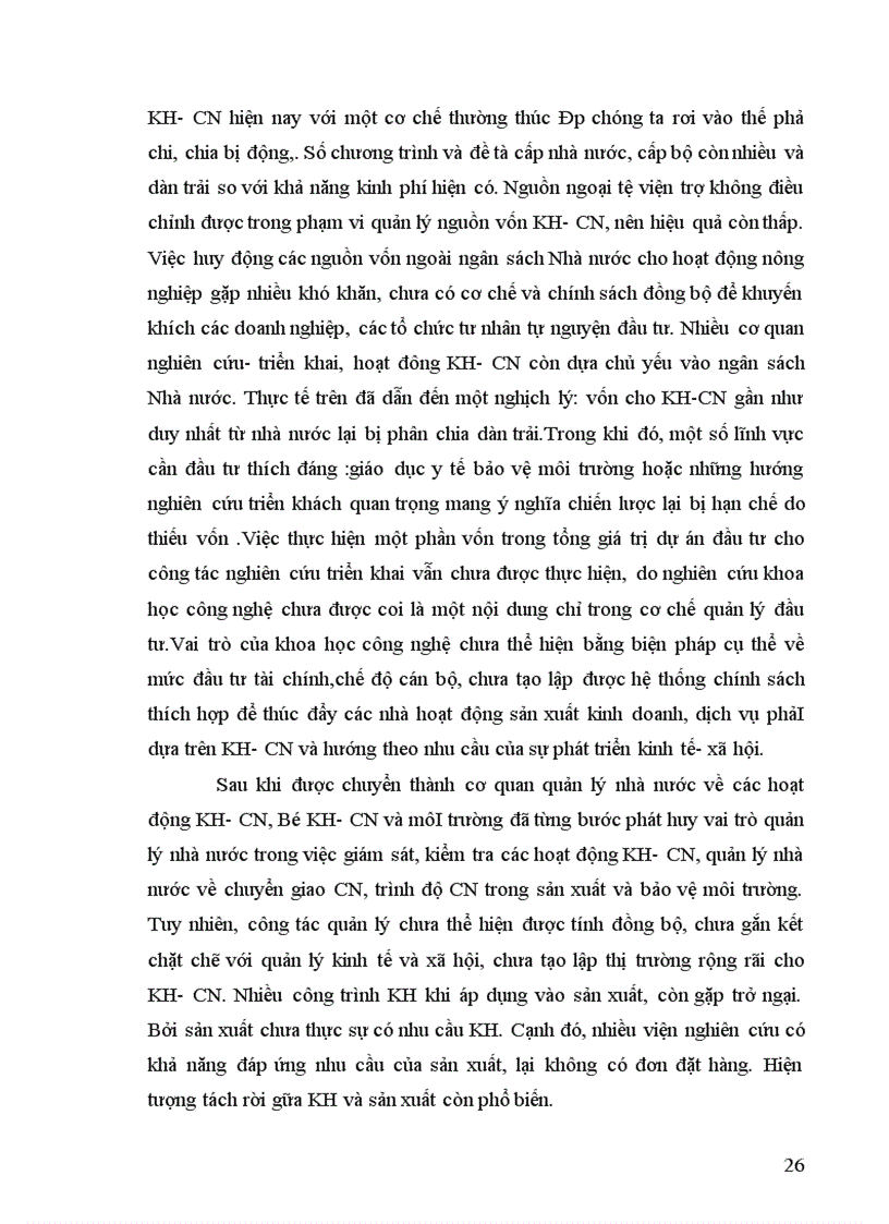 image for page Ảnh hưởng của cách mạng khoa học công nghệ đến quá trình công nghiệp hoá hiện đại hoá 1